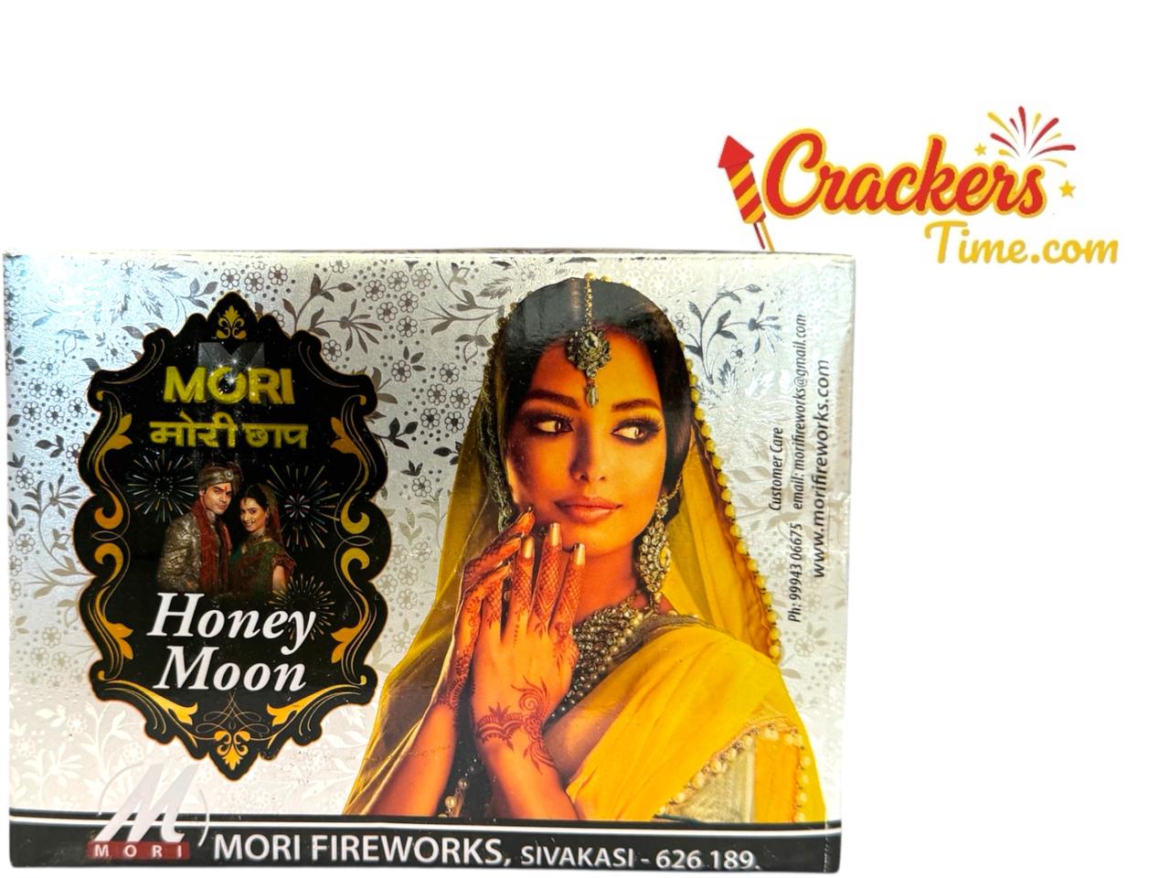 Mori 12 Shots 🏌️ Honey Moon Crackling (1Pcs) - Sky Shots and Rockets for Diwali Celebration