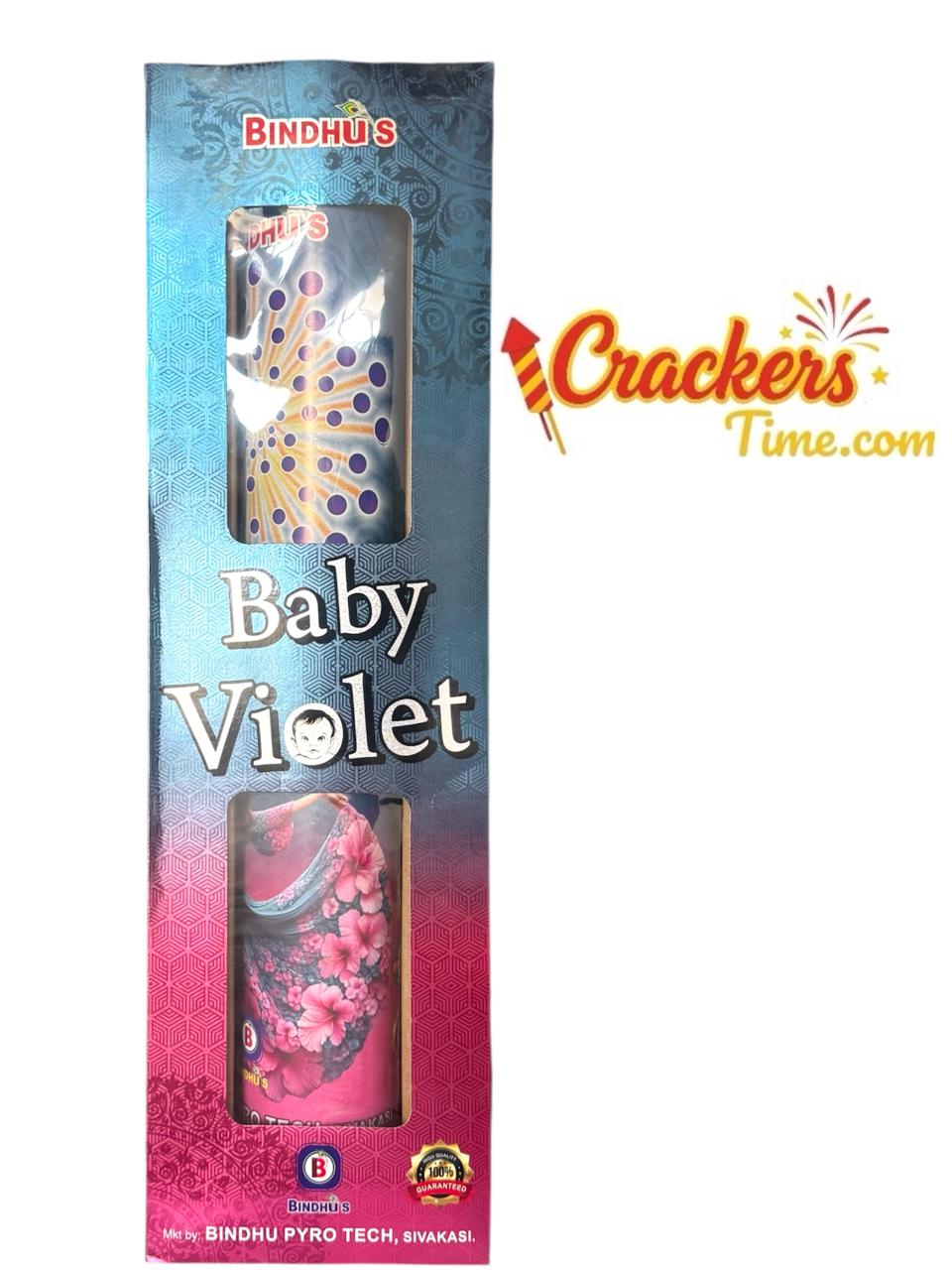 6'' Fancy Baby Violet - Sky Shots and Rockets for Diwali Celebration