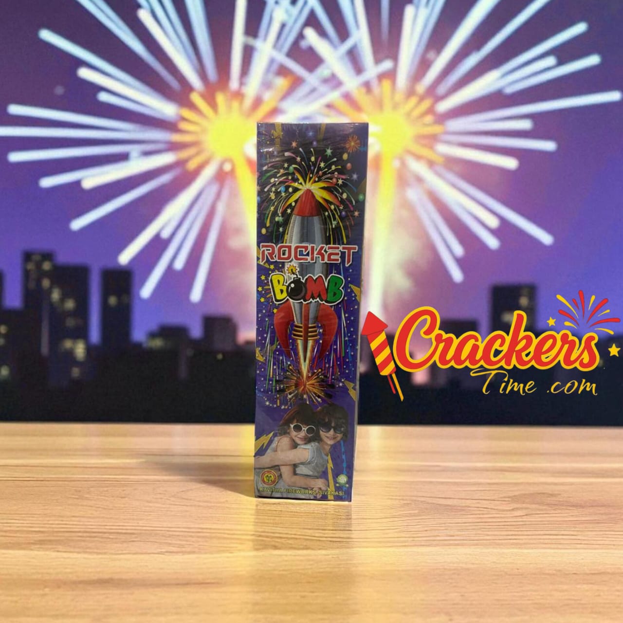 Rocket With Bomb (10Pcs) - Sky Shots and Rockets for Diwali Celebration