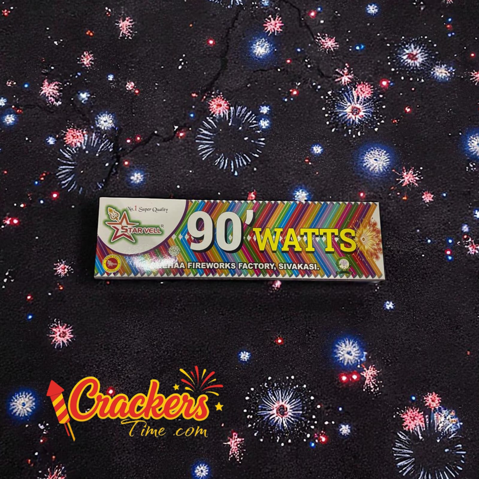 90 wats (3Pcs) - Sky Shots and Rockets for Diwali Celebration