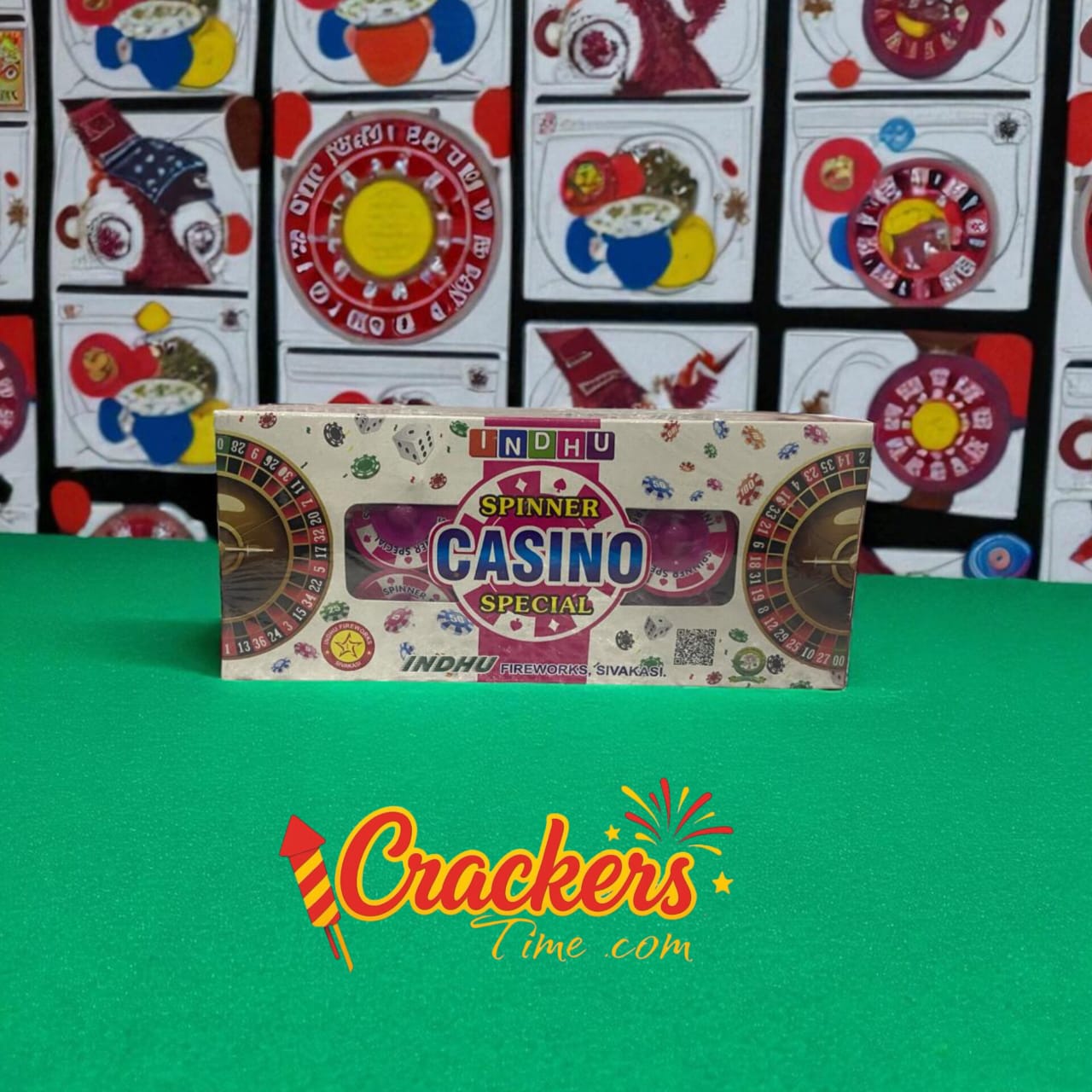 Spinner Chakkar Special (10Pcs) - Sky Shots and Rockets for Diwali Celebration