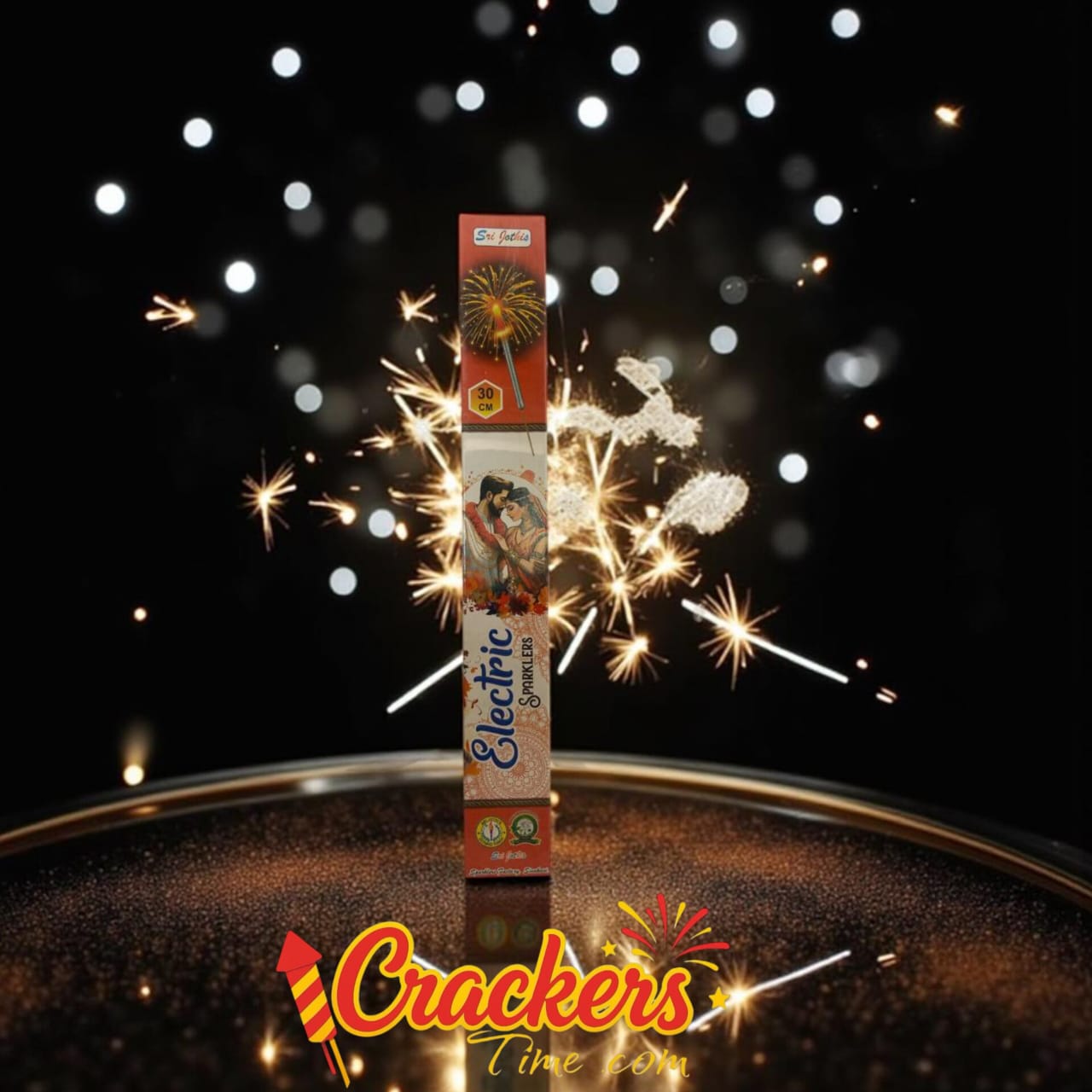30cm Electric Sparklers (5PCS) - Sky Shots and Rockets for Diwali Celebration