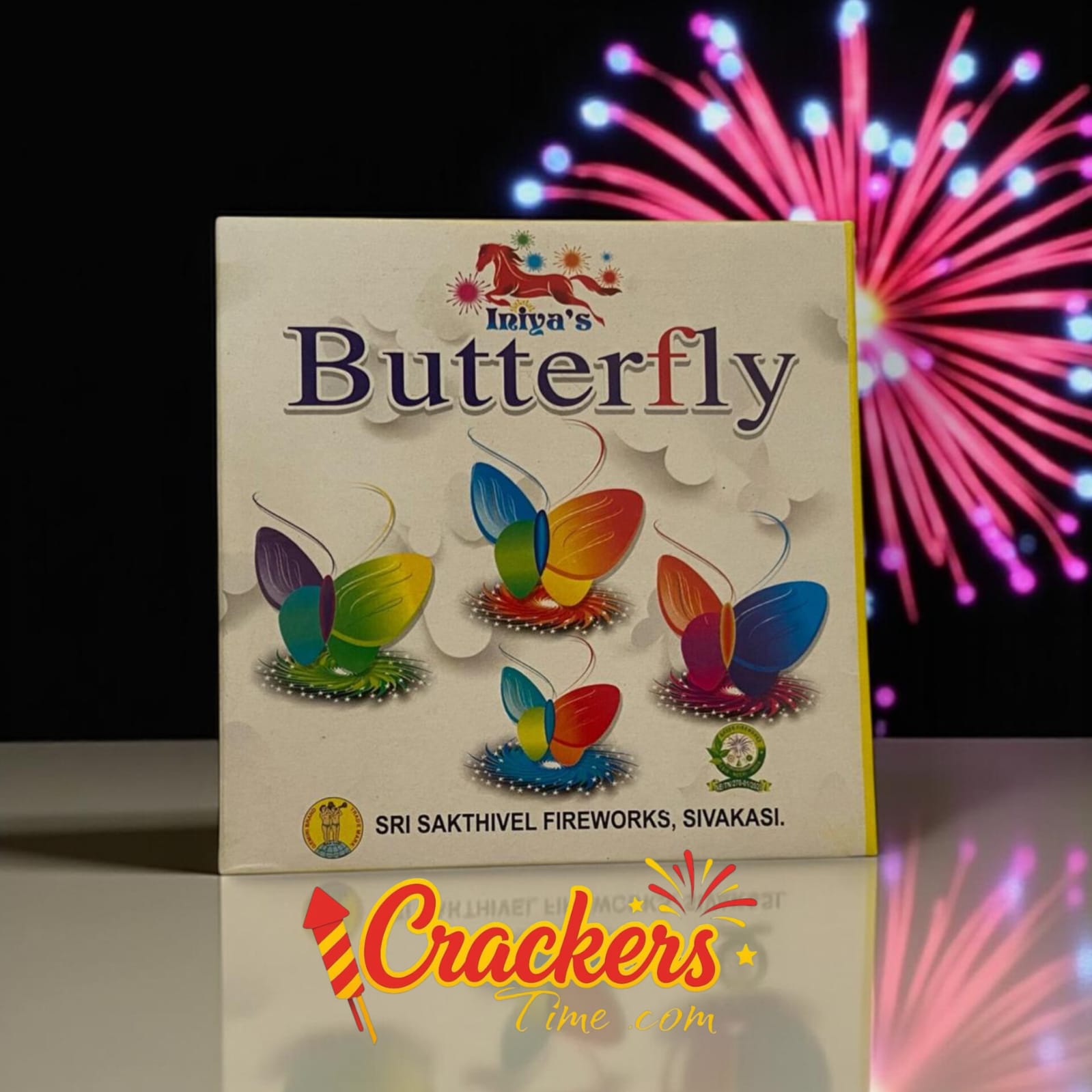 Butterfly Multi Color (10Pcs) - Sky Shots and Rockets for Diwali Celebration