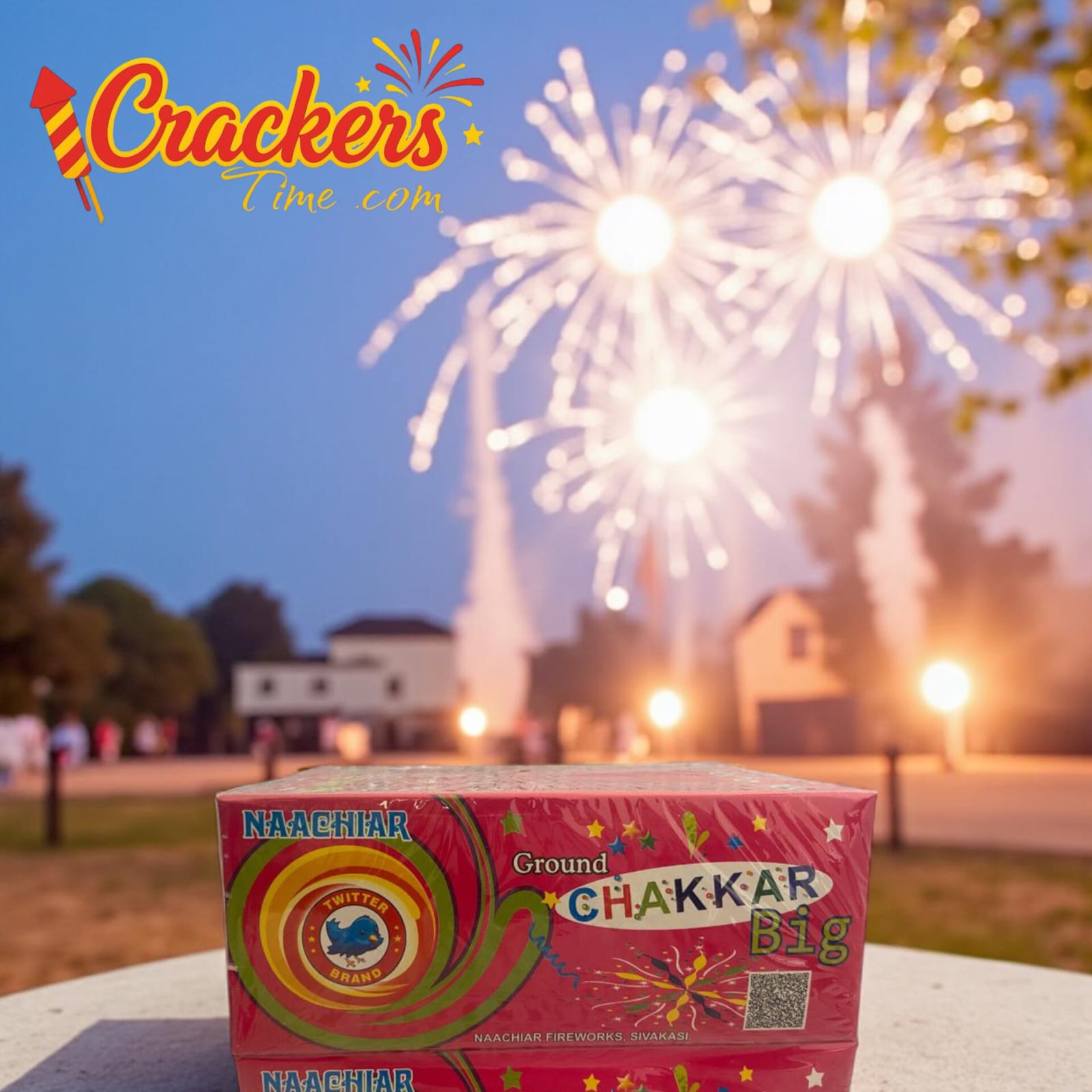 Ground Chakkar Big(10PCS) - Sky Shots and Rockets for Diwali Celebration