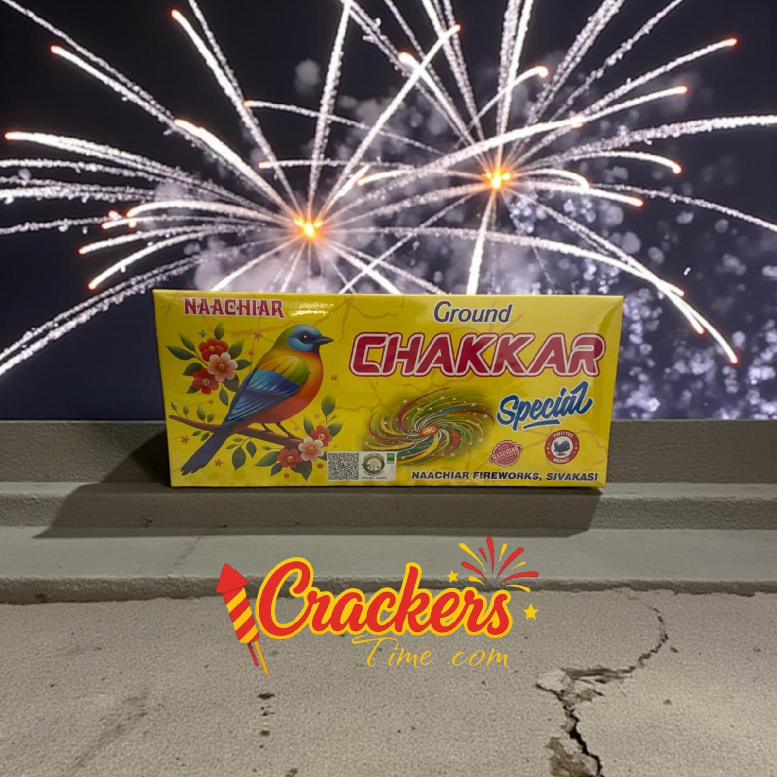 Ground Chakkar Special (10Pcs) - Sky Shots and Rockets for Diwali Celebration