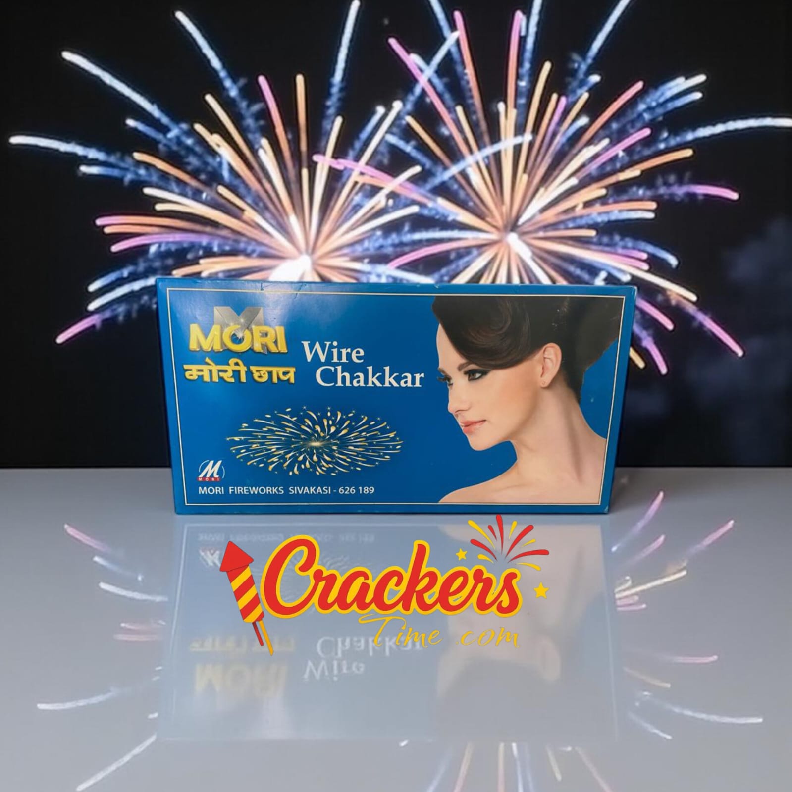 Wire Chakkar (10Pcs) - Sky Shots and Rockets for Diwali Celebration
