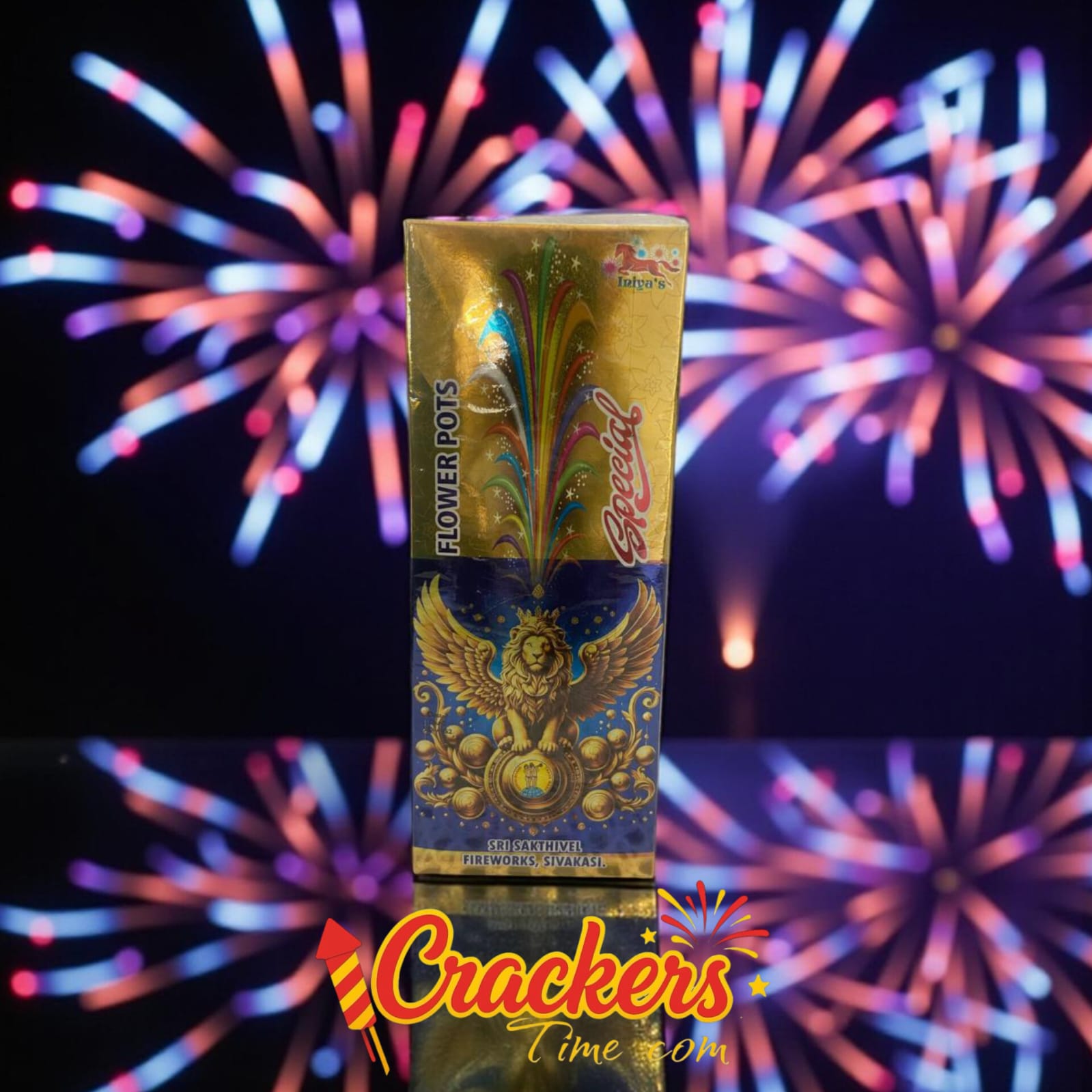 Flower Pots Special (10Pcs) - Sky Shots and Rockets for Diwali Celebration