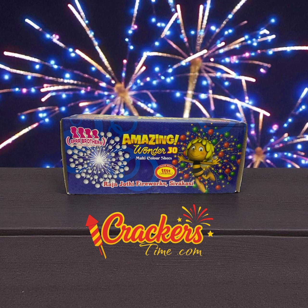 30 Shots 🏌️‍♂️ Multi Color (1Pcs) - Sky Shots and Rockets for Diwali Celebration