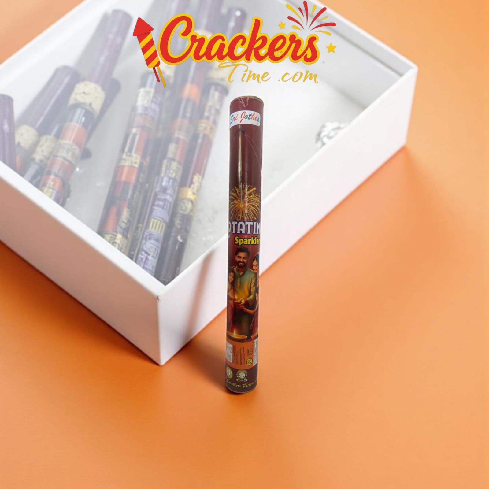 Spring Rotter Sparklers (1PCS) - Sky Shots and Rockets for Diwali Celebration