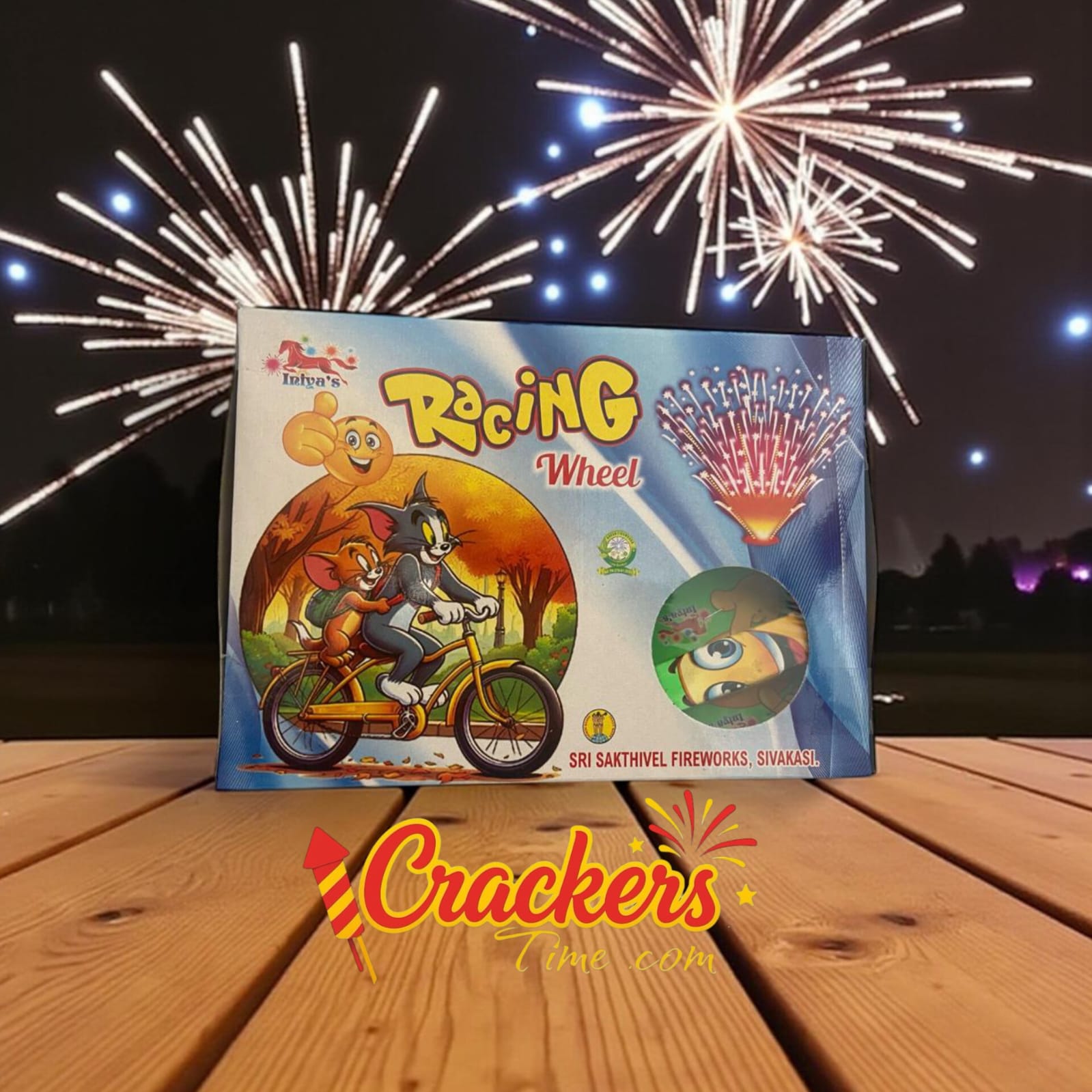 Racing Wheel - Sky Shots and Rockets for Diwali Celebration