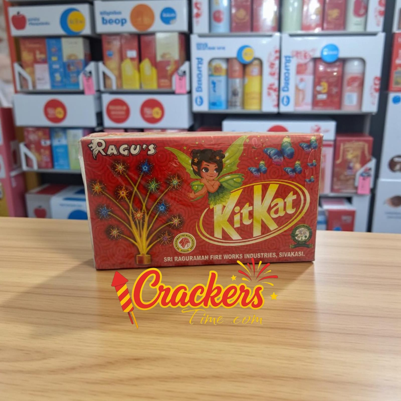 Kit kat (10Pcs) - Sky Shots and Rockets for Diwali Celebration